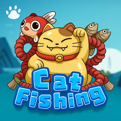 cat fishing game
